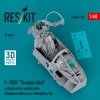 RESKIT RSU48-0350 F-105D Thunderchief cockpit early modification (Detailed edition) for HobbyBoss kit (3D Printed) 1/48